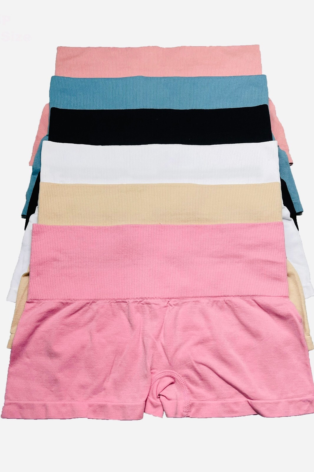 6 pk Shaper Boyshorts Panties Tummy Control Underwear Slimming Shapewear Shorts
