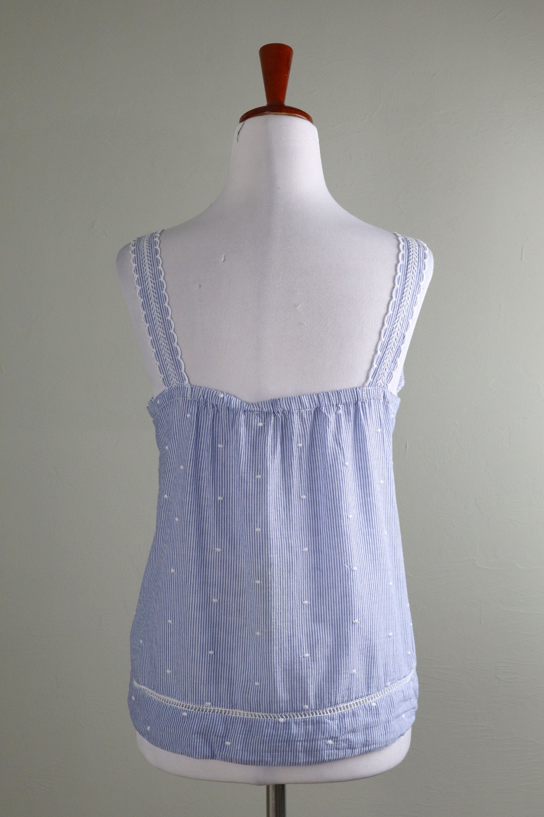 SUNDANCE Catalog NWT Lea Kerchief Camisole Embroidered Eyelet Tank Top Size XS
