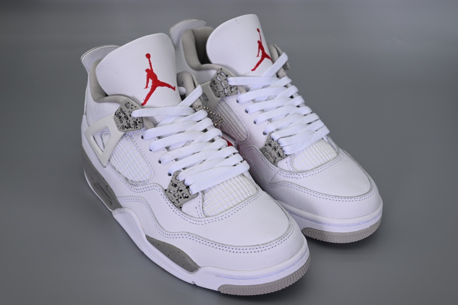 Jordan 4 Retro “White Oreo ” Men’s Basketball Shoes Mid Top US Size 7-12