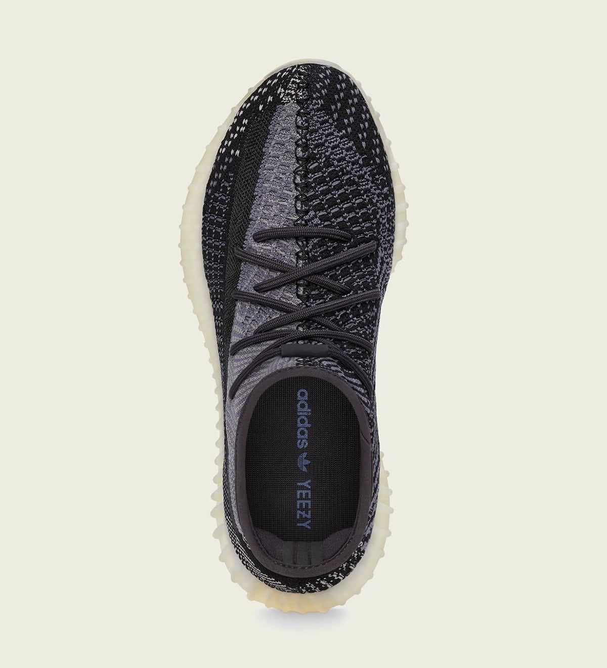 adidas Yeezy Boost 350 V2 Carbon Men’s Carbon Black Sports Sneaker FZ5000