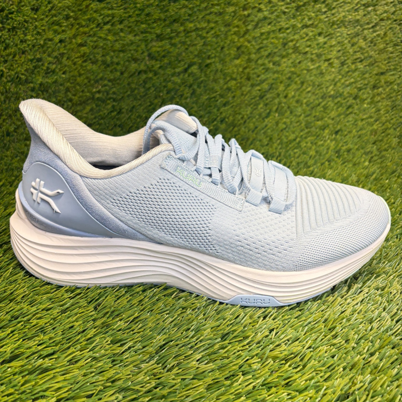 Kuru Atom 2 Womens Size 11D Blue White Athletic Running Walking Shoes Sneakers