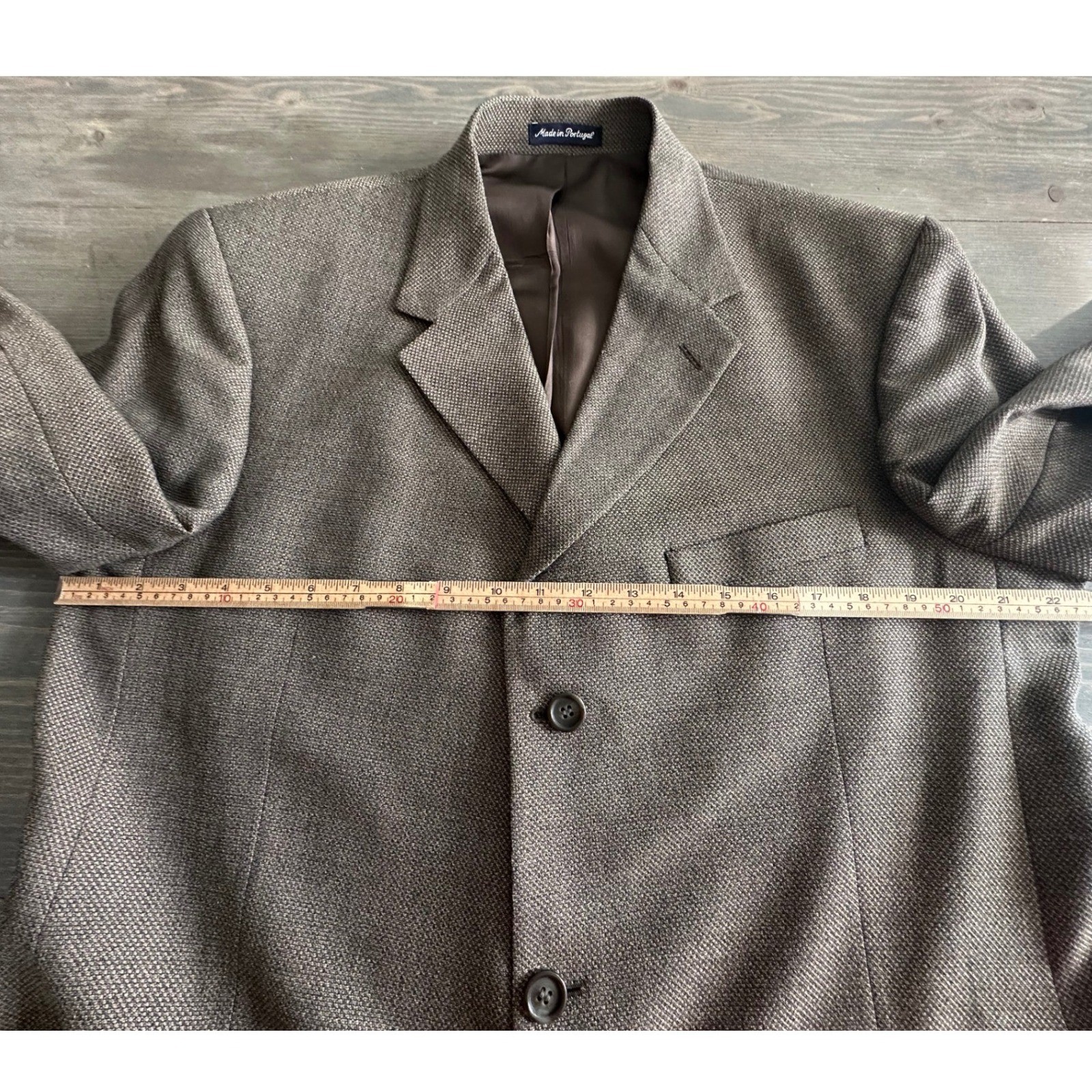 VTG Daniel Hechter Paris Wool Blazer Tailored Sport Coat Lined Men’s Size 44L