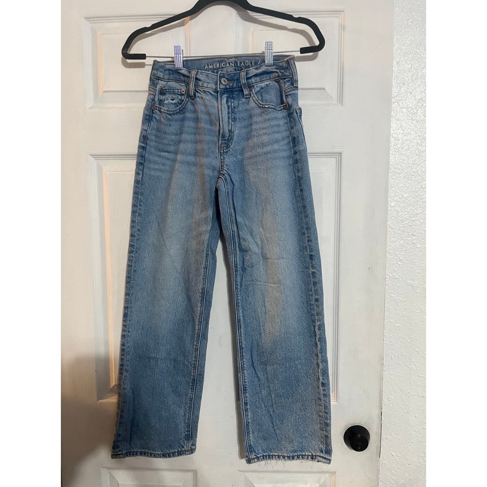 American Eagle Outfitters Strigid High-Waisted Stovepipe Jean
