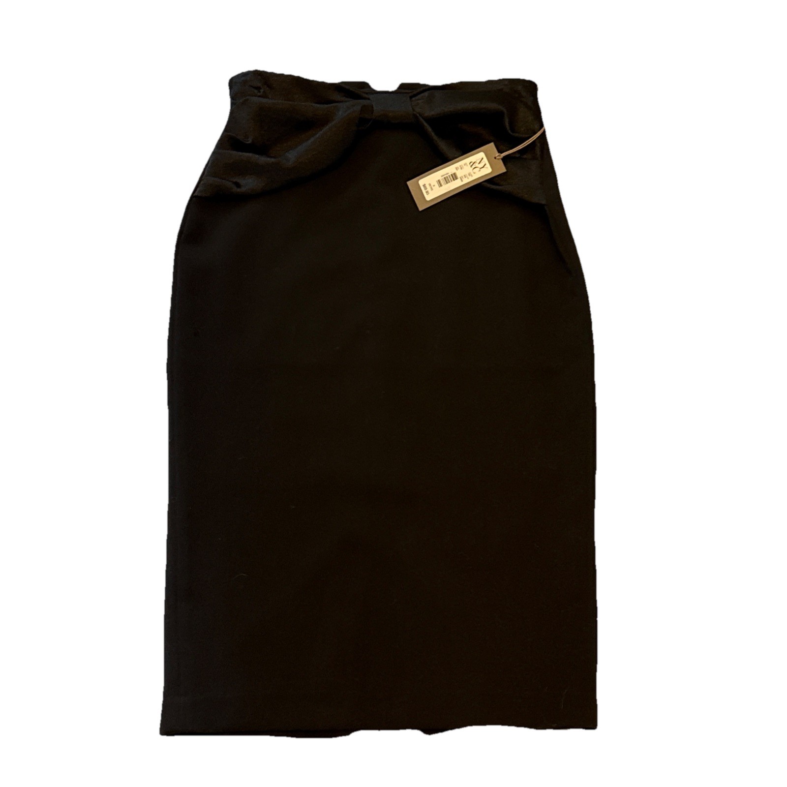 New York & Company Eva Mendes Tiffany Bow Waist Pencil Skirt Size 0P NWT