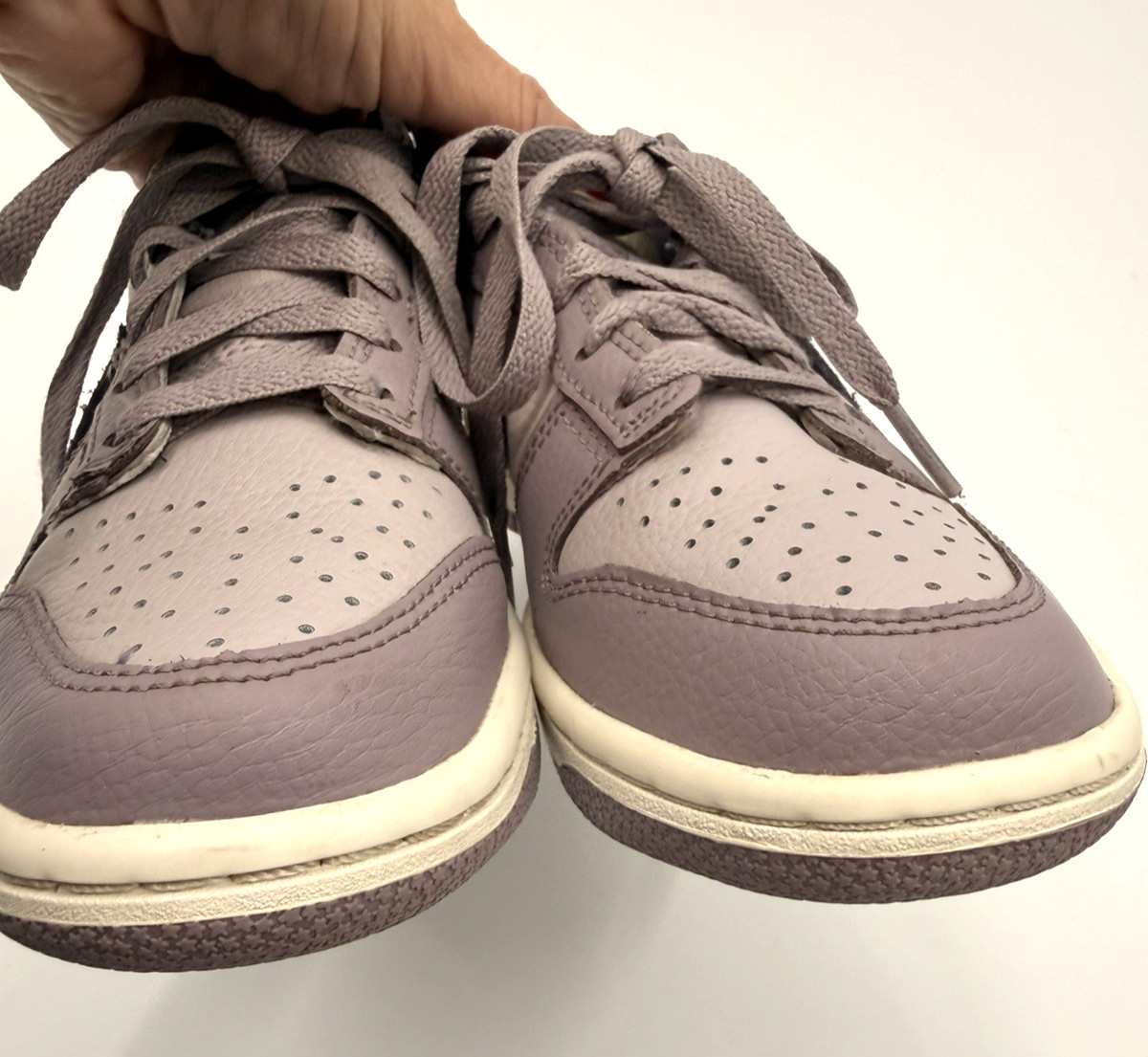 Nike Dunk Low Retro SE Light Violet Ore Youth Size 3.5Y Purple Sneakers