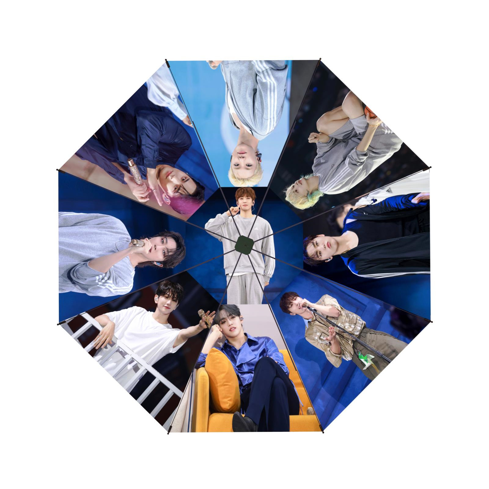 K-Pop Boy Band SEVENTEEN Star Fan Gift: Fully Automatic Umbrella