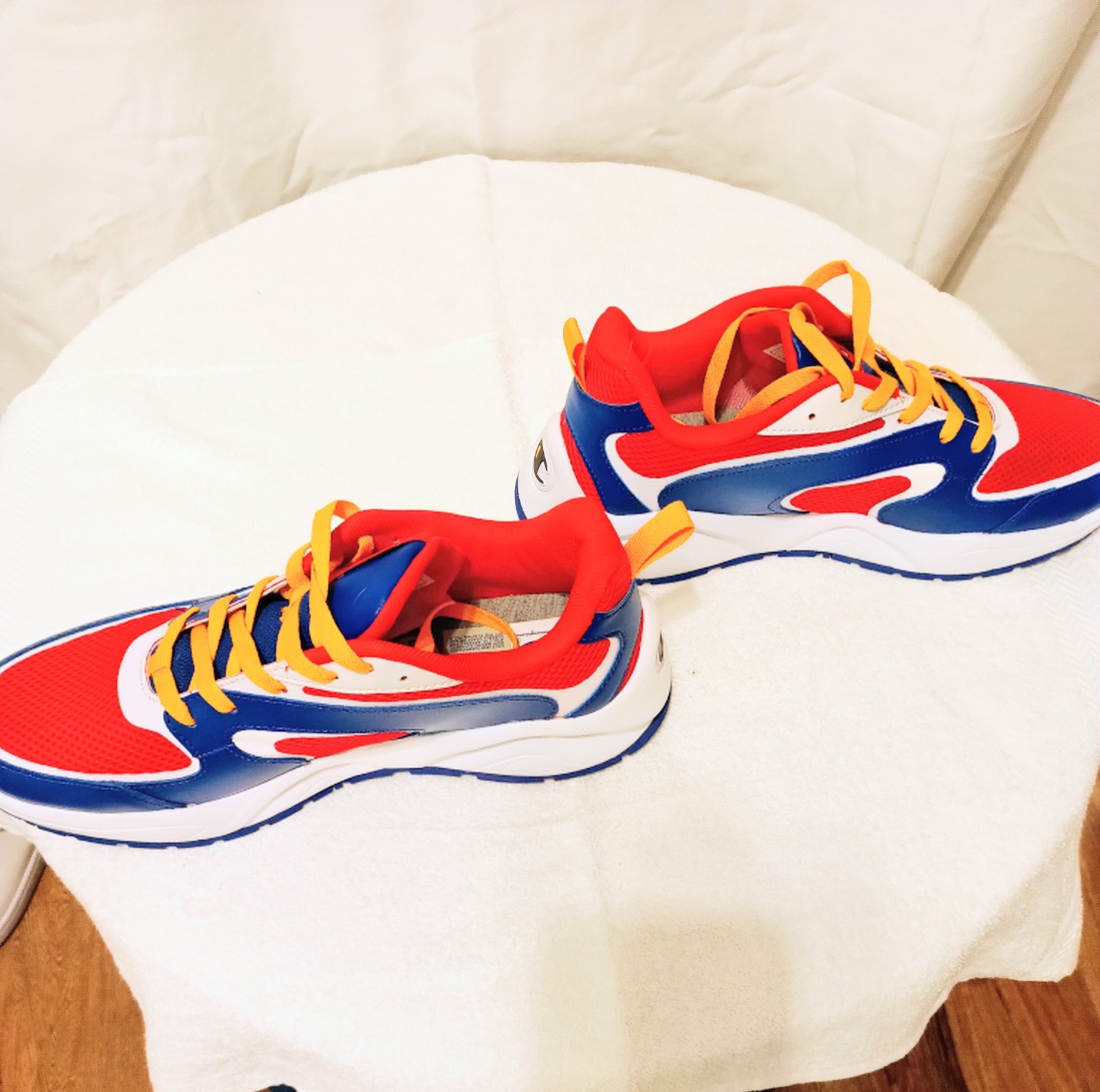 Champion 9318 Fused Sneakers NIB Primer RedMulti Color Running Men’s SZ 10.5