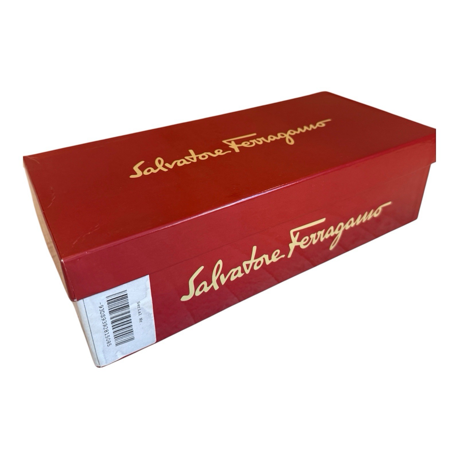 Vintage 1960s Salvatore Ferragamo Red Satin Pumps Heels 8.5 Made in Italy RARE