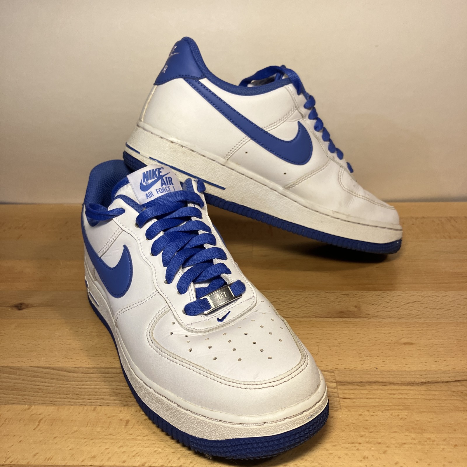 Nike Air Force 1 Low White Royal Blue DH7561-104 Sneakers Men’s US 7.5