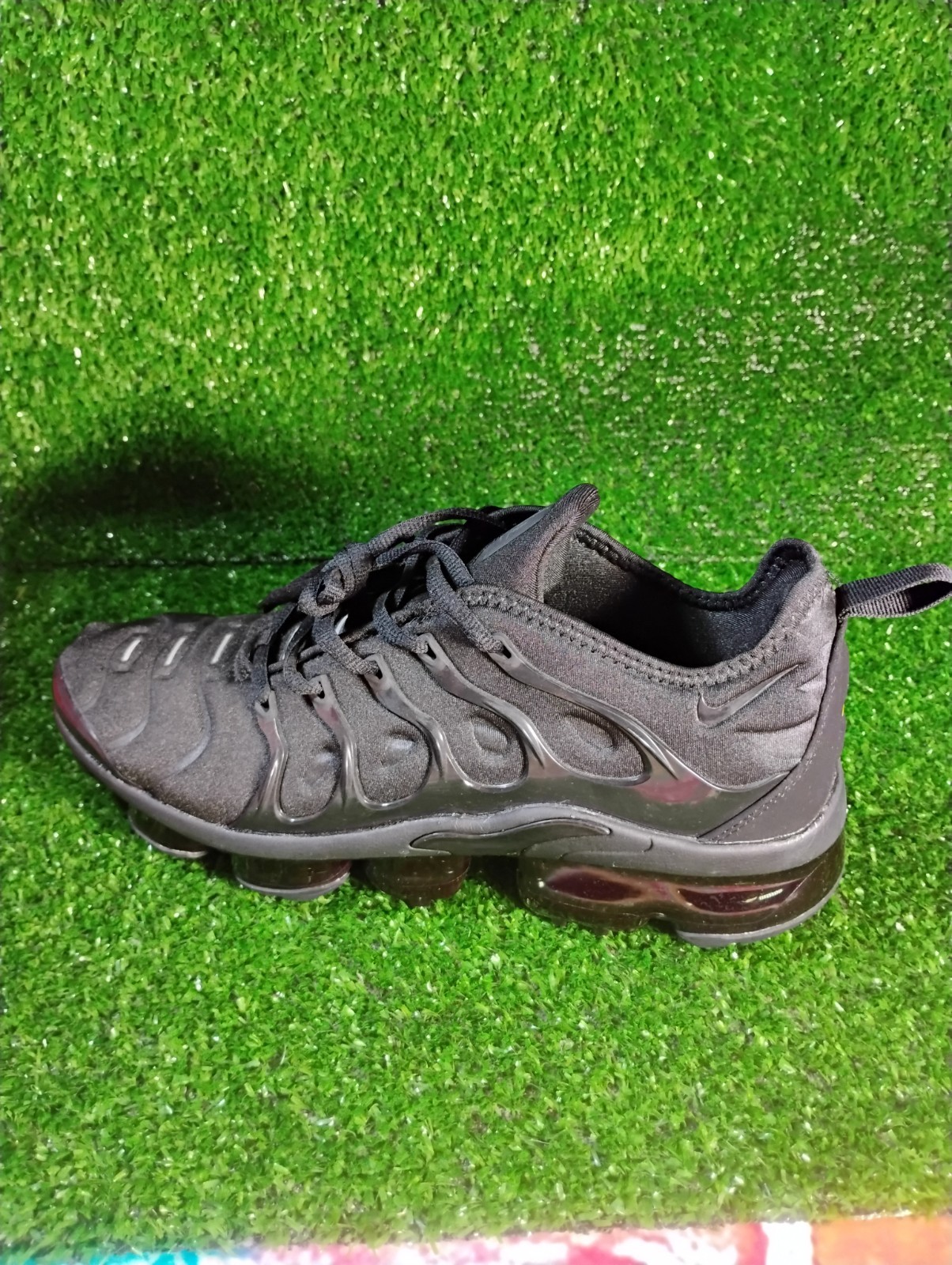 Nike Air VaporMax Plus Triple Black Men’s Low Top Lace Up Just Left Shoe