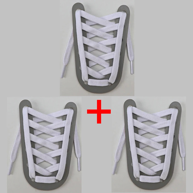 Double-layered polyester-cotton shoelaces 1cm Wide Flat High-quality shoelace Sn