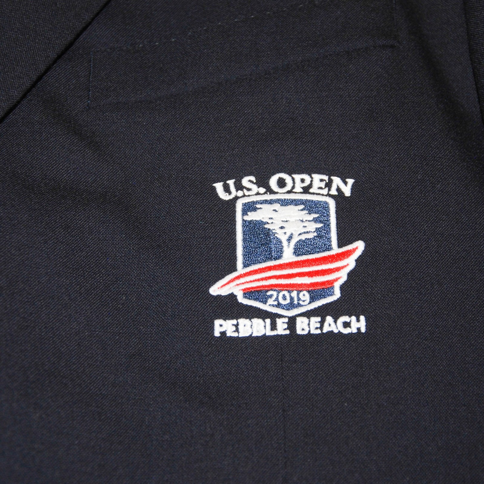 2019 US OPEN Pebble Beach Men’s Blazer 42R Hardwick Blue Sport Coat Golf Jacket