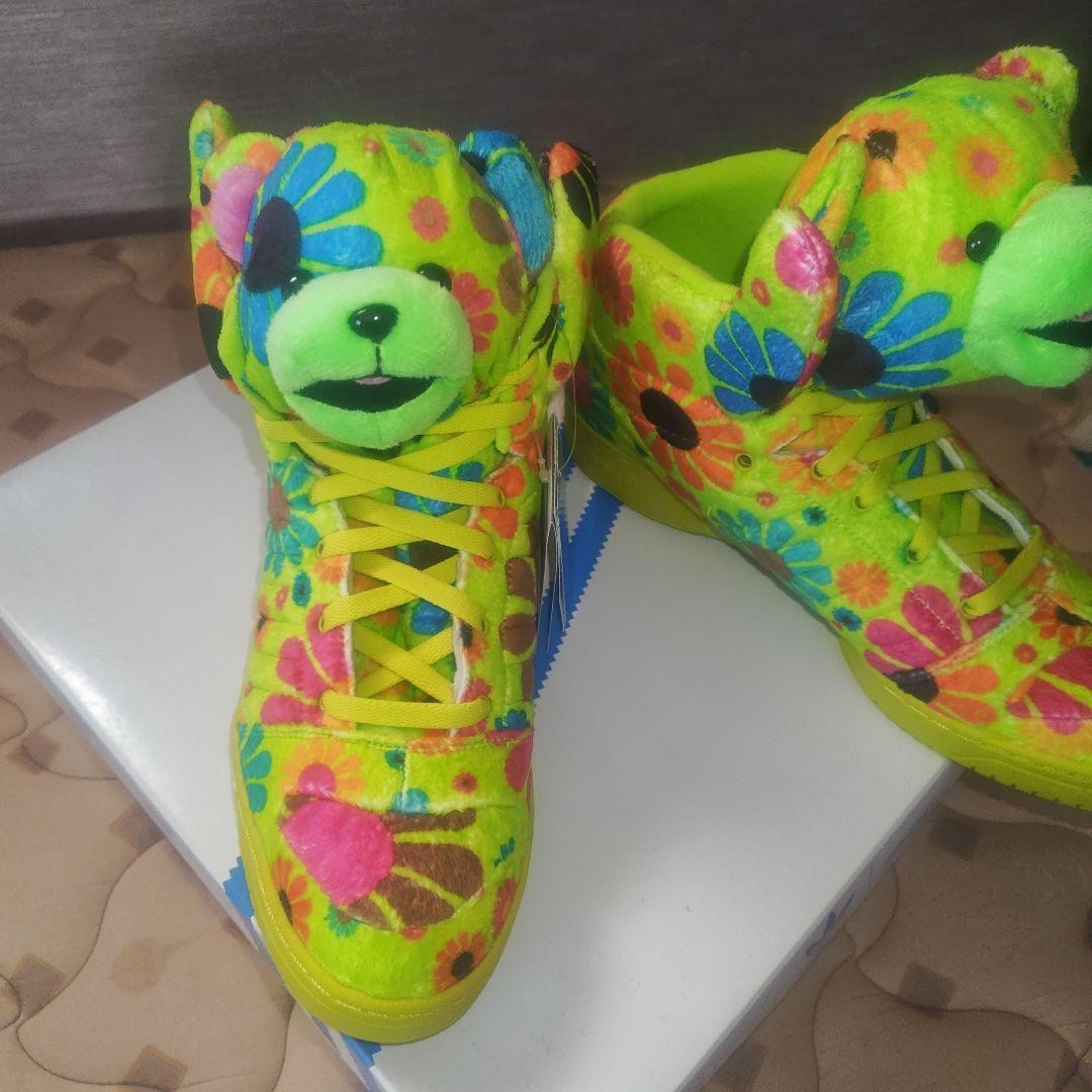 ADIDAS JEREMY SCOTT adidas JS Bear Flower Power Size 10.5