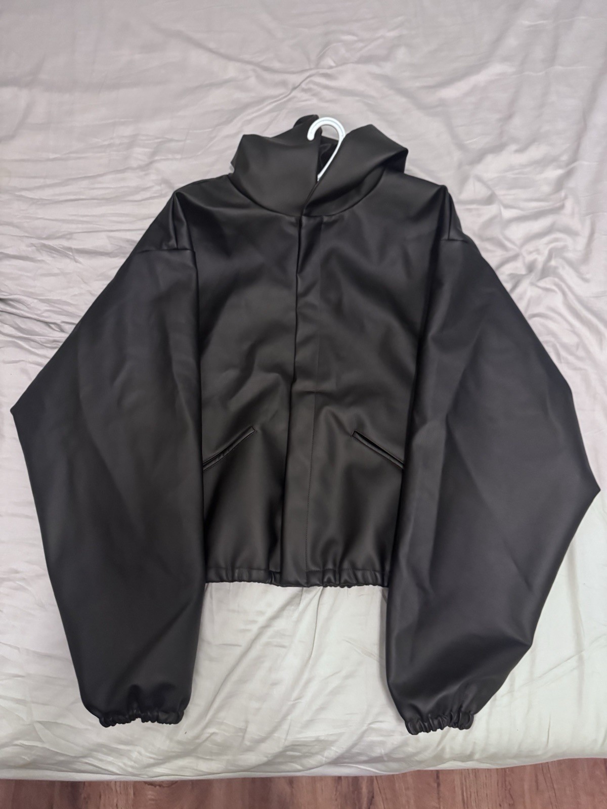 Yeezy JC-01 Leather Jacket Black Size 3 YZY Authentic – IN HAND & UNWORN
