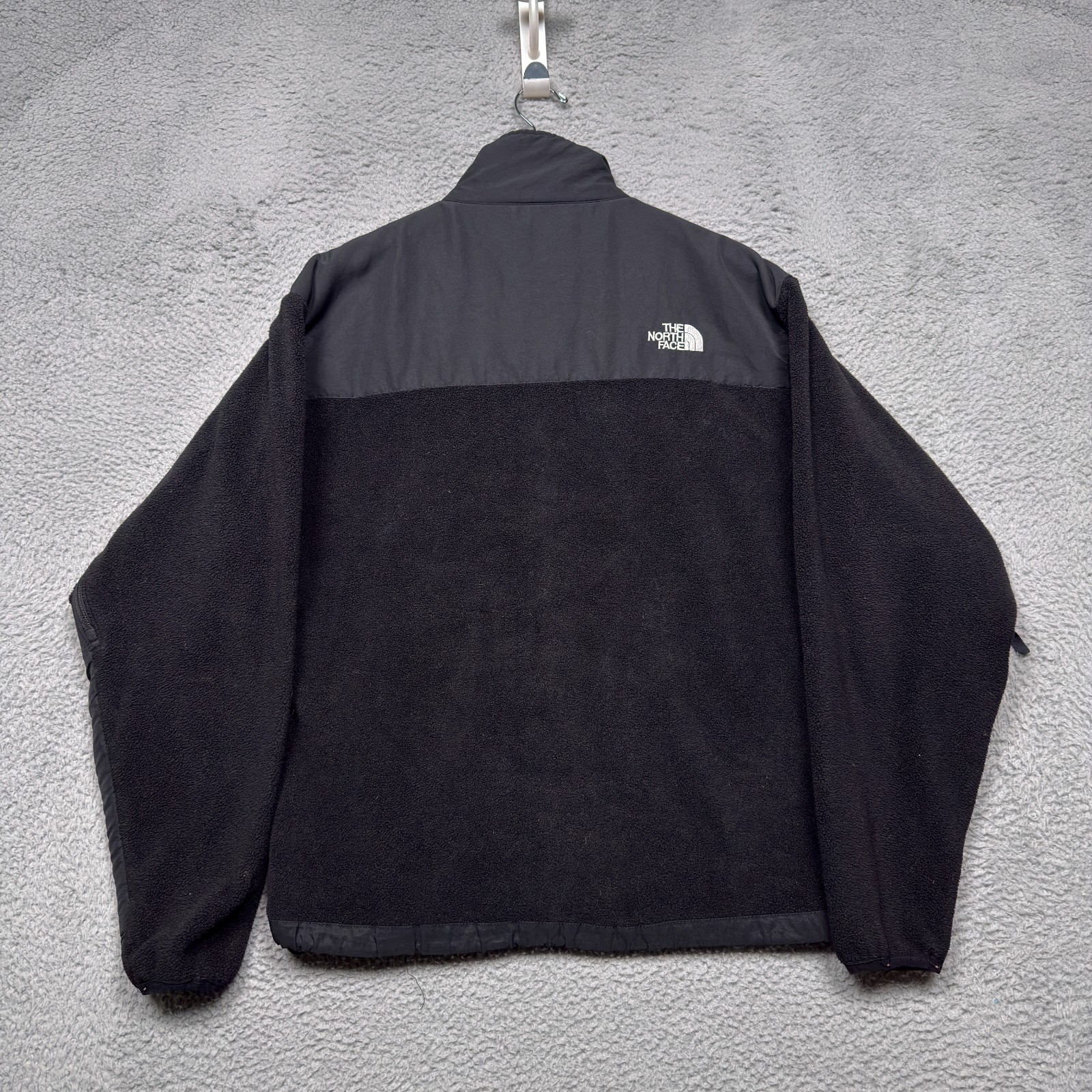 North Face Denali Fleece Jacket Mens Medium Black Full Zip Outdoor Gorpcore