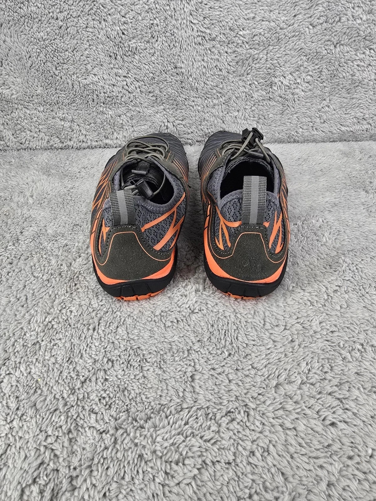 Hike Footwear HF Lorax Pro Sz 9 Gray Orange Non Slip Barefoot Shoe