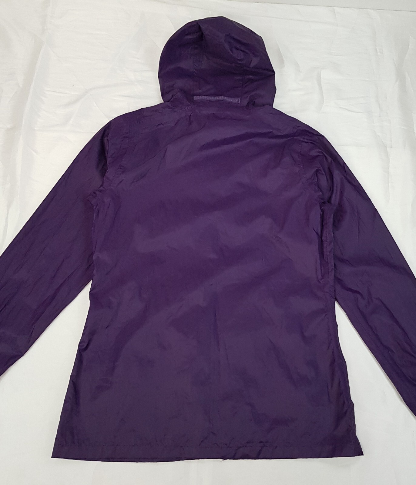 REGATTA SIZE 10UK M WOMENS PURPLE WATERPROOF LIGHTWEIGHT JACKET HOODED RAINCOAT