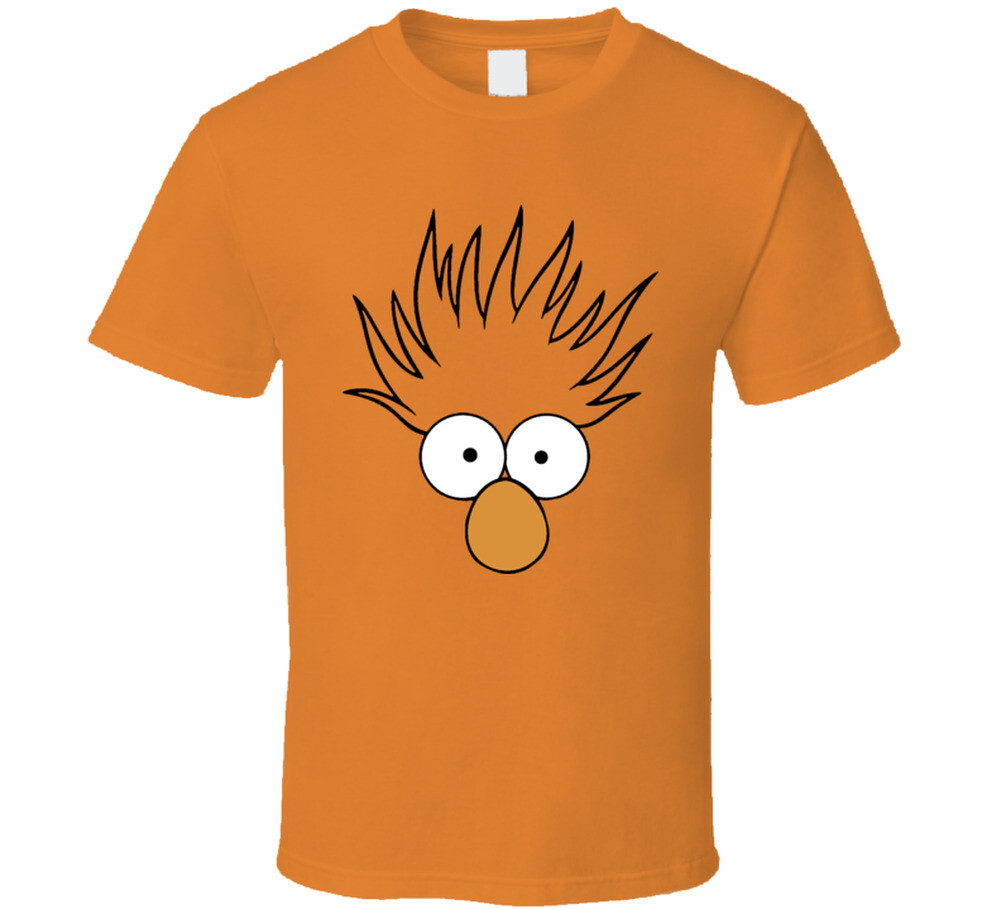 Beaker Face Muppets Funny Cool T Shirt