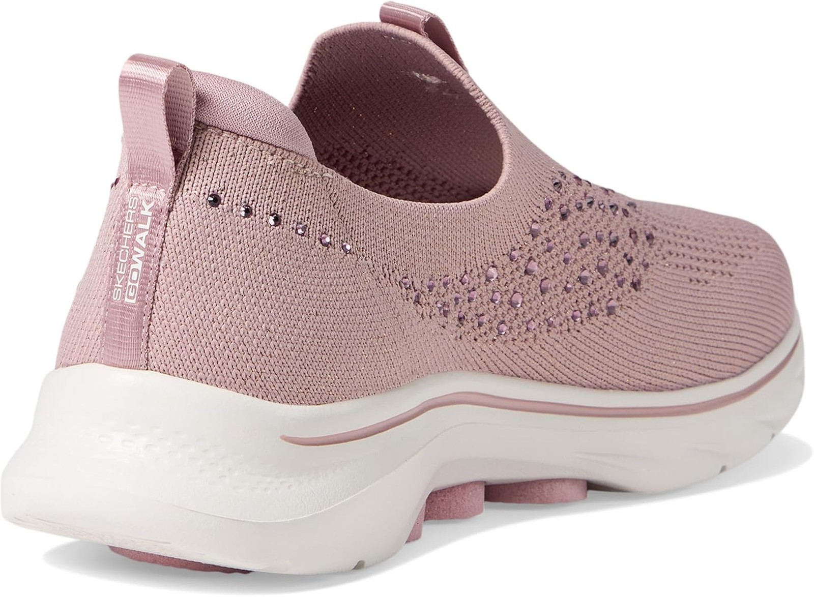 Skechers Womens Go Walk 7 – Mauve – 8.5 B – Medium