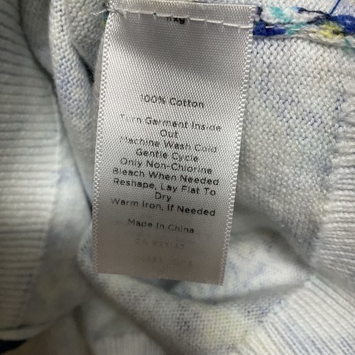 NWOT Talbots Blue/Green Floral Paisley Bouton Front Cardigan Women 2X China