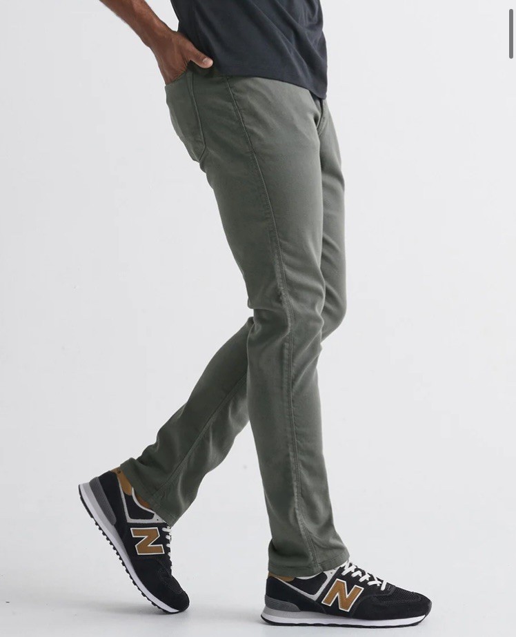 Deur No Sweat Relaxed Taper – Gull Color W30/32/34/36 – L30/32 (message size)