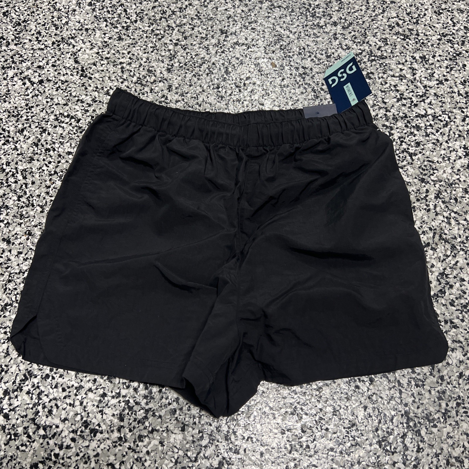 NWT DSG High Rise Woven Everyday Shorts 3” Inseam Pure Black Womens Sz Medium