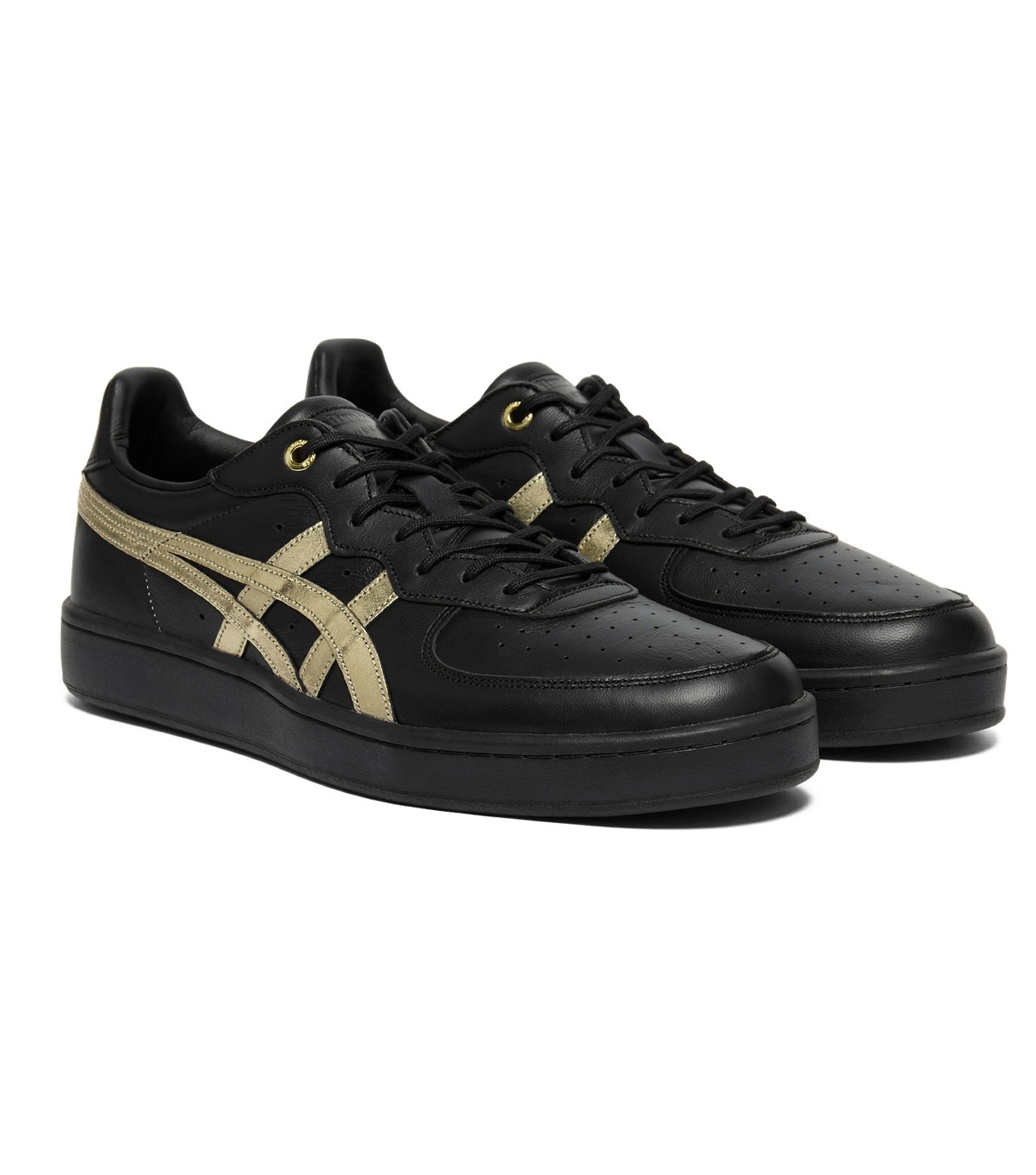1183C630-001 Onitsuka Tiger GSM SD “BLACK/PURE GOLD”