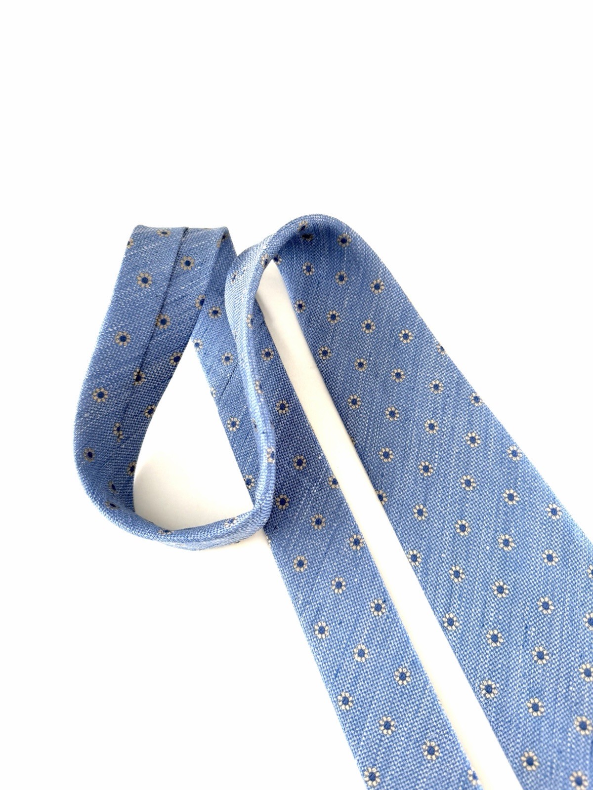 ETON tie. NEW. New Collection. Made In Italy. 53% Linen and 47% Silk. Authentic
