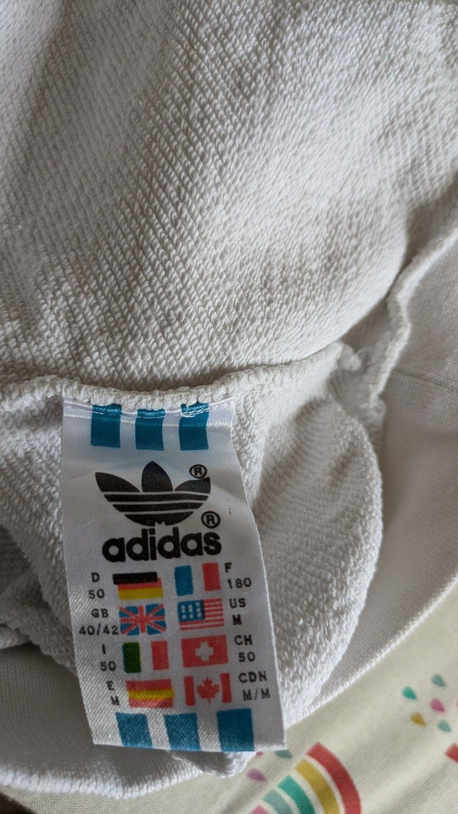 Vintage Adidas 1980s Stefan Edberg Pullover Sleeveless Tank Top Gilet Vest 40/42
