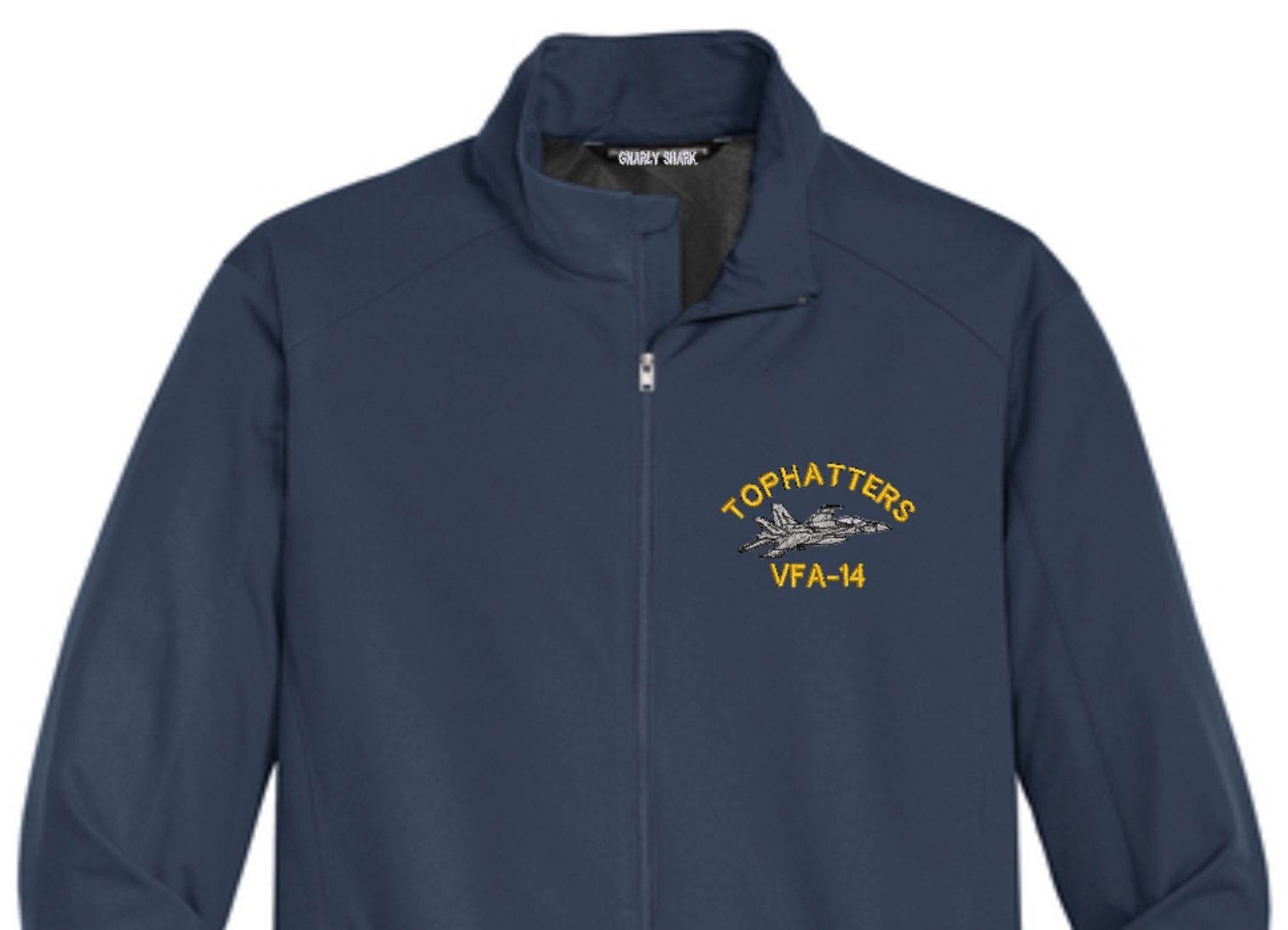 VFA-14 TOPHATTERS F-18 Soft Shell Jacket. New. U.S. Navy