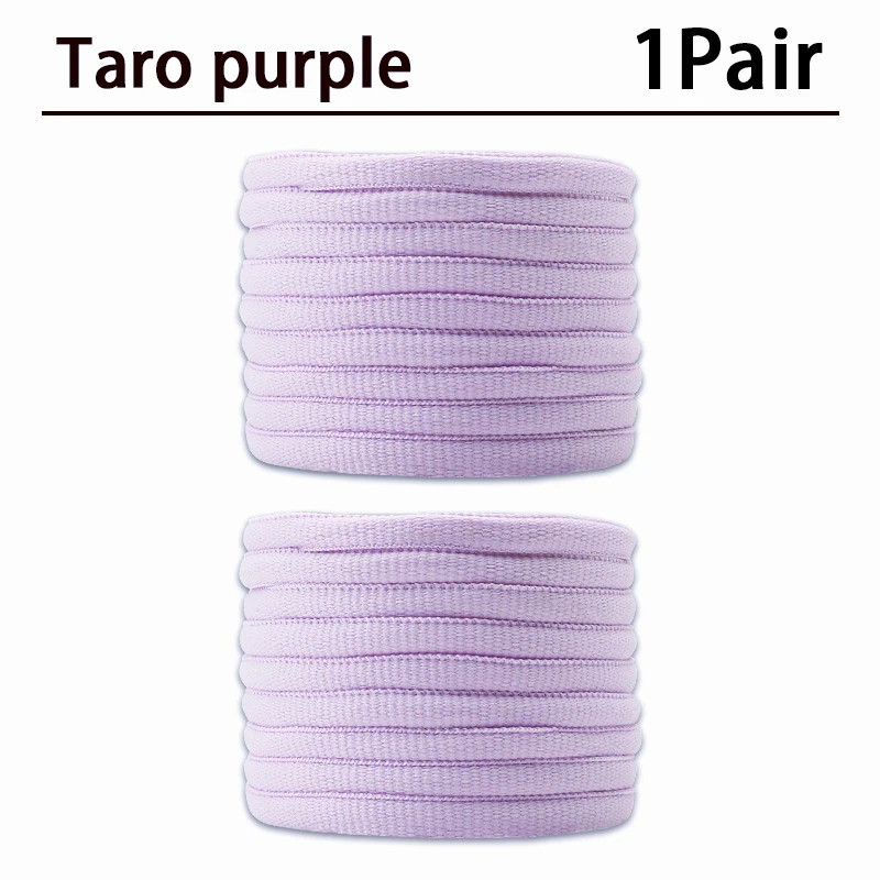 Half Round High quality Shoelaces 4mm Wide Solid Color Shoelace Sneaker Classic
