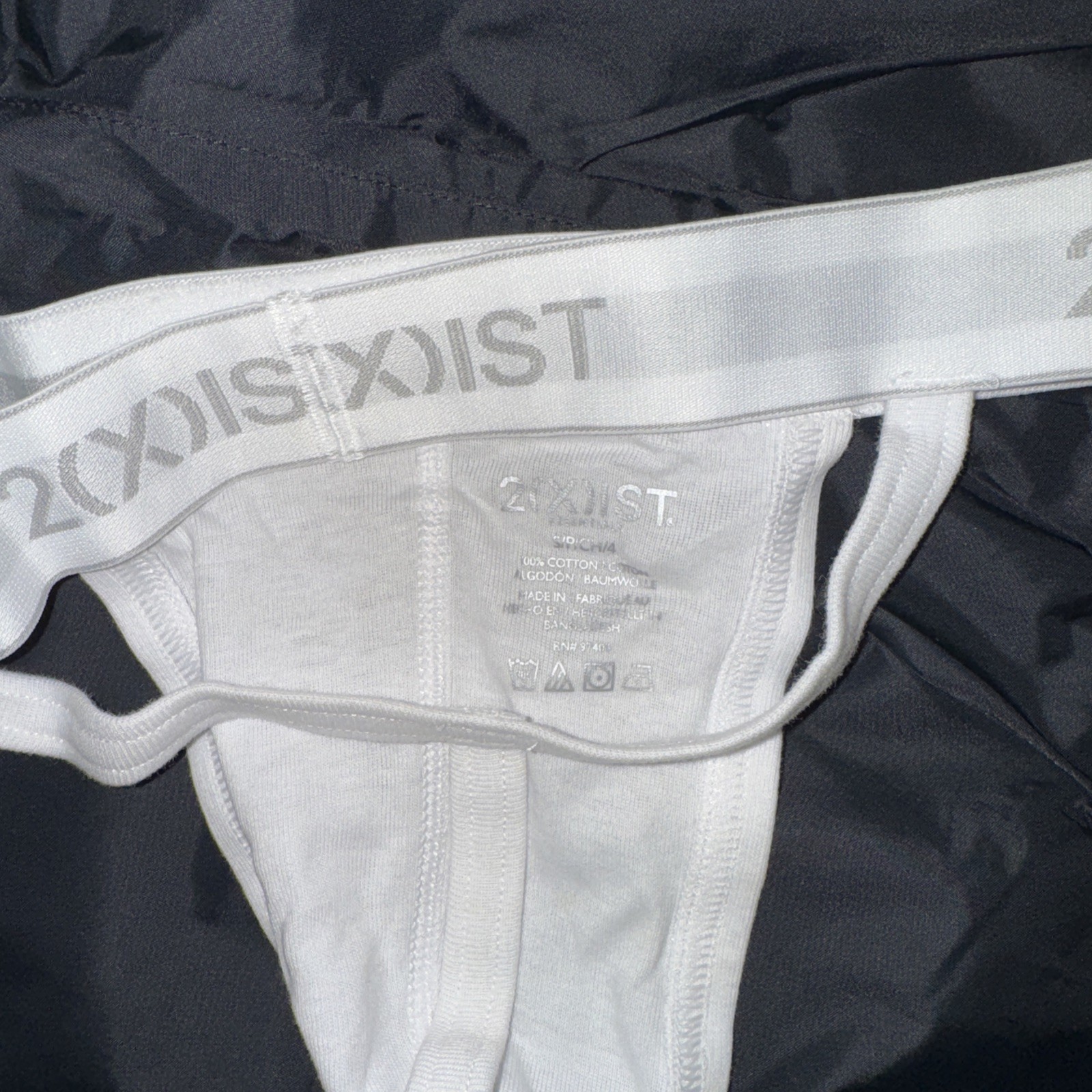 2(X)IST Cotton Thong Men’s Size S