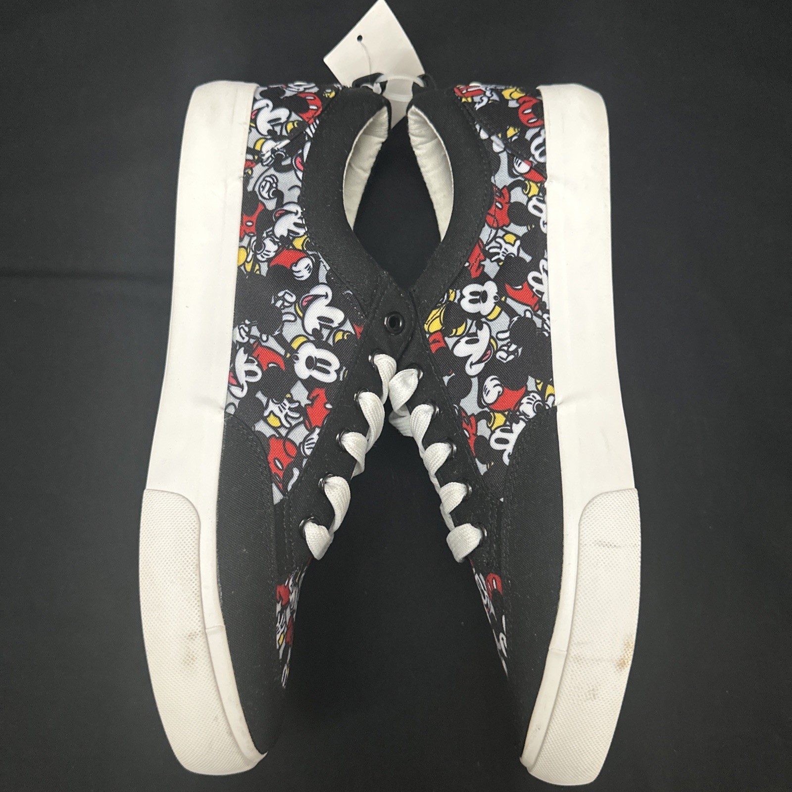 Mickey Mouse Lace Up Canvas Size 11.5 M 13W Shoes DISNEY Ground Up vans converse
