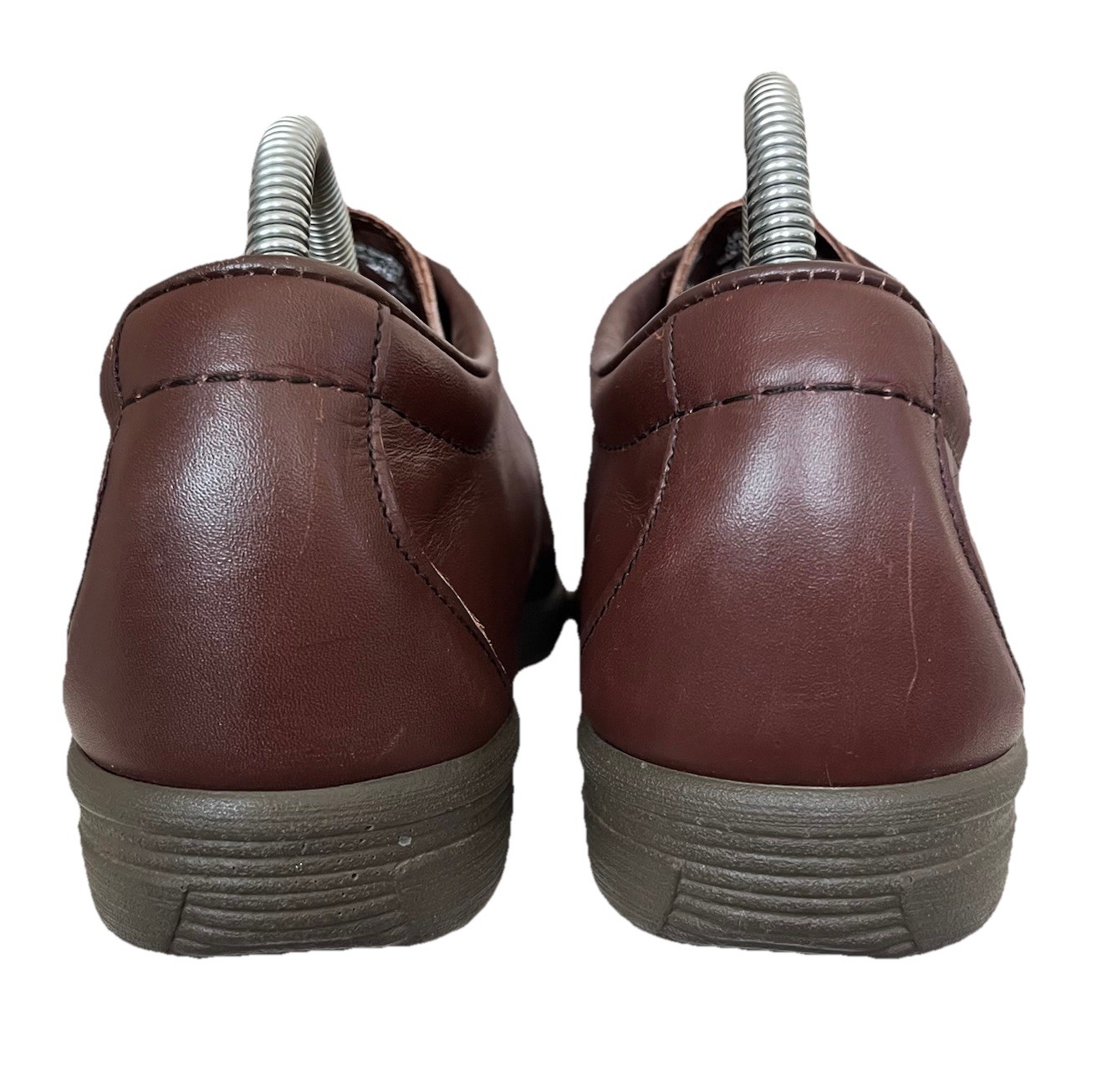 Vintage Red Wing Dunoon 8601-1 Dark Brown Leather Moc Toe Oxfords Sz 9B USA Made