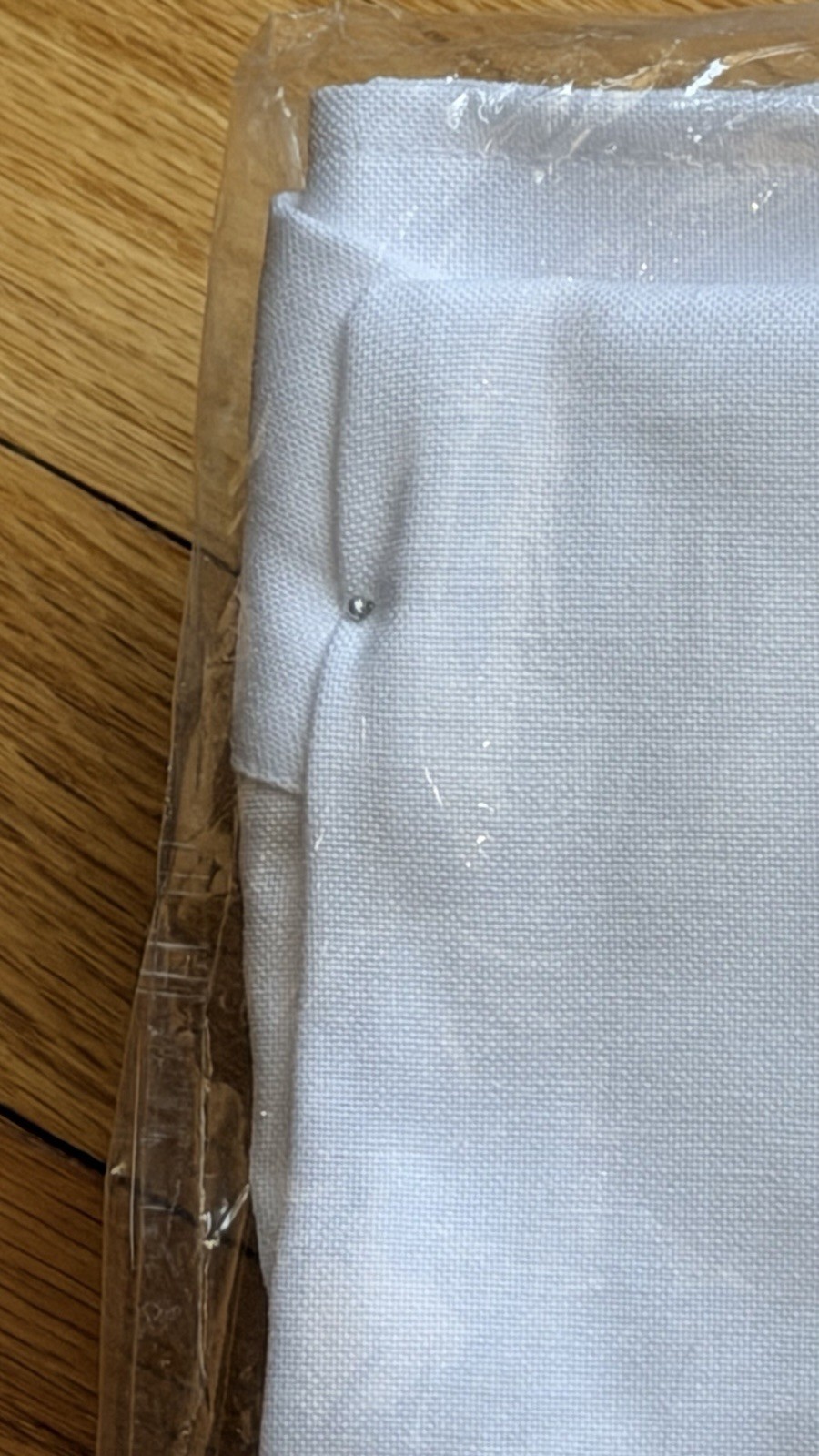 Editions Van Heusen White Long Sleeve Men Button Down Dress Shirt Large 15-32/33