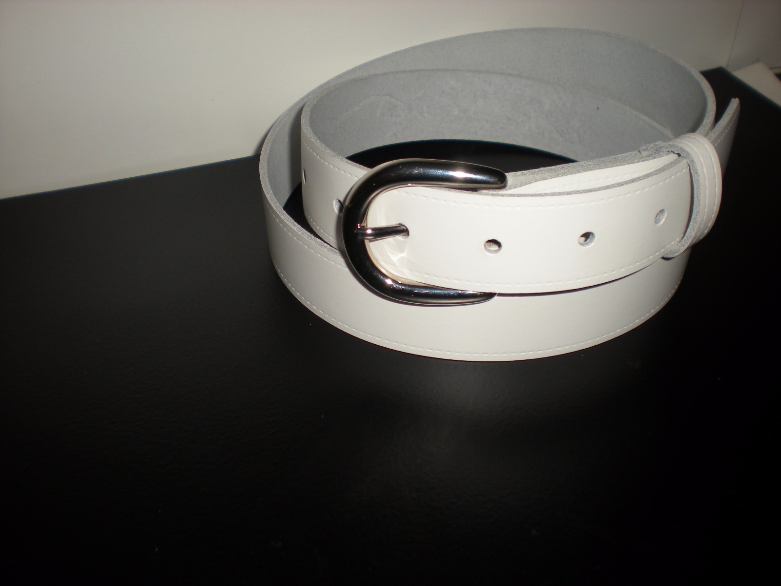 QUALITY LEATHER SUIT OR TROUSER BELTS SMALL TO XXL (30mm) 7 COLOURS AVAILABLE
