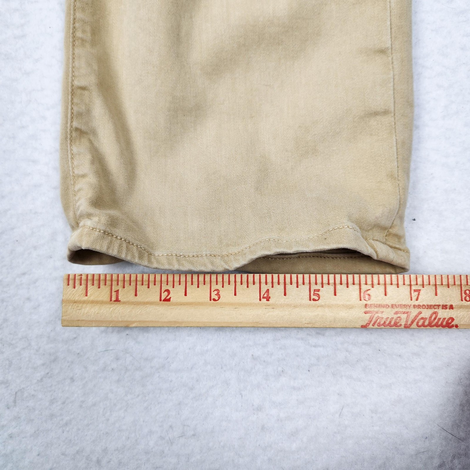 Mavi Jeans Mens 34×30 Beige Zach Straight Leg Denim Stretch Casual Pants