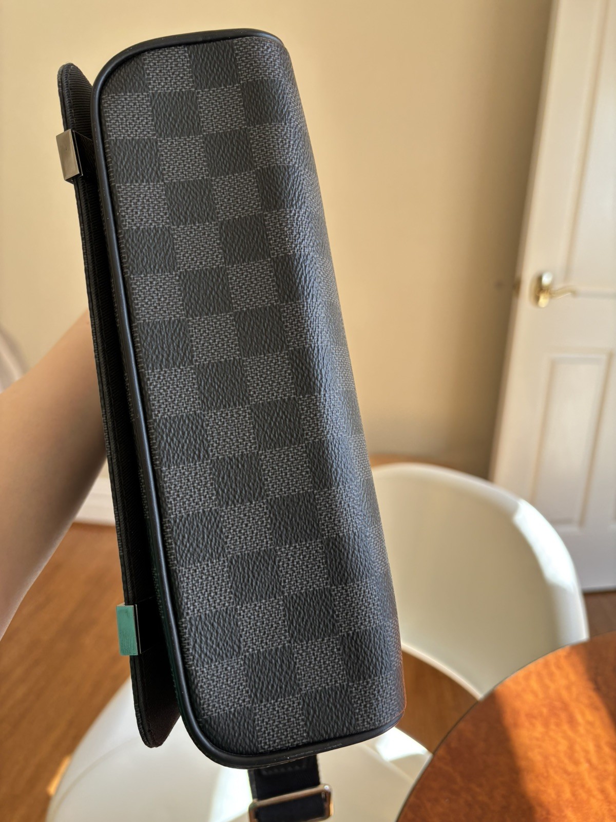 Louis Vuitton Graphite District PM Bag
