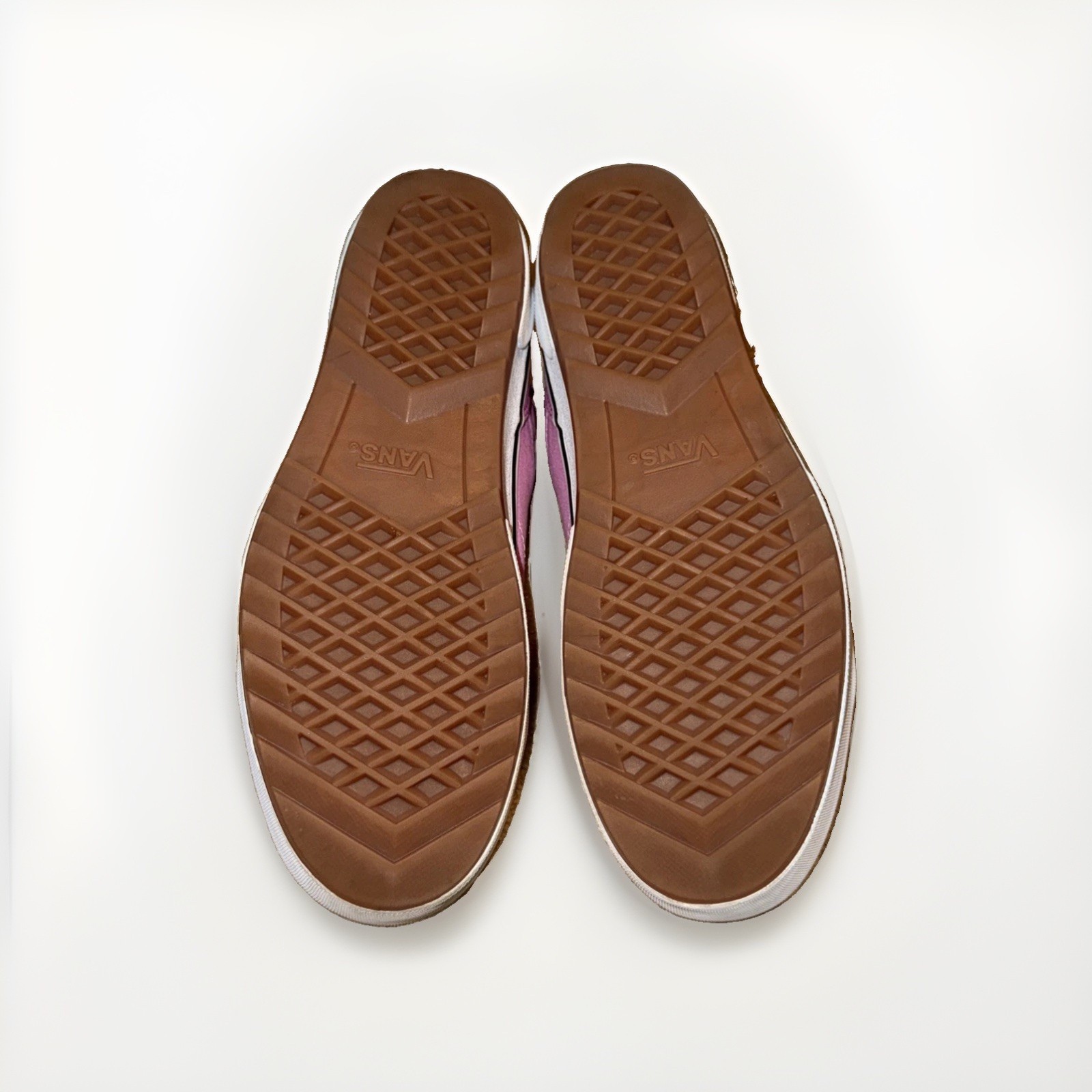 Vans Seldan Platform Honeysuckle Pink Canvas Low Top Skate Shoes Sneakers Size 8