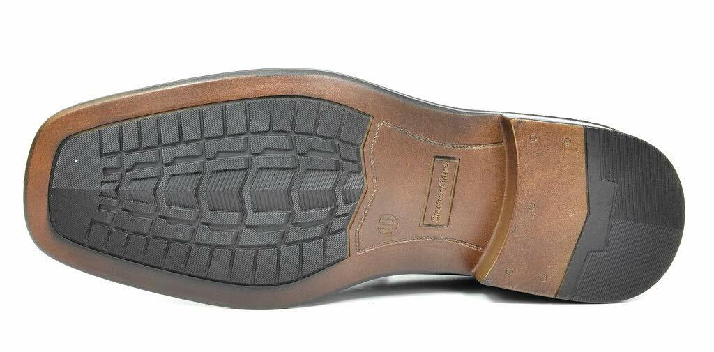 Bruno Marc Men’s Leather Lined Square Toe Formal Dress Loafers Slip On Shoes US