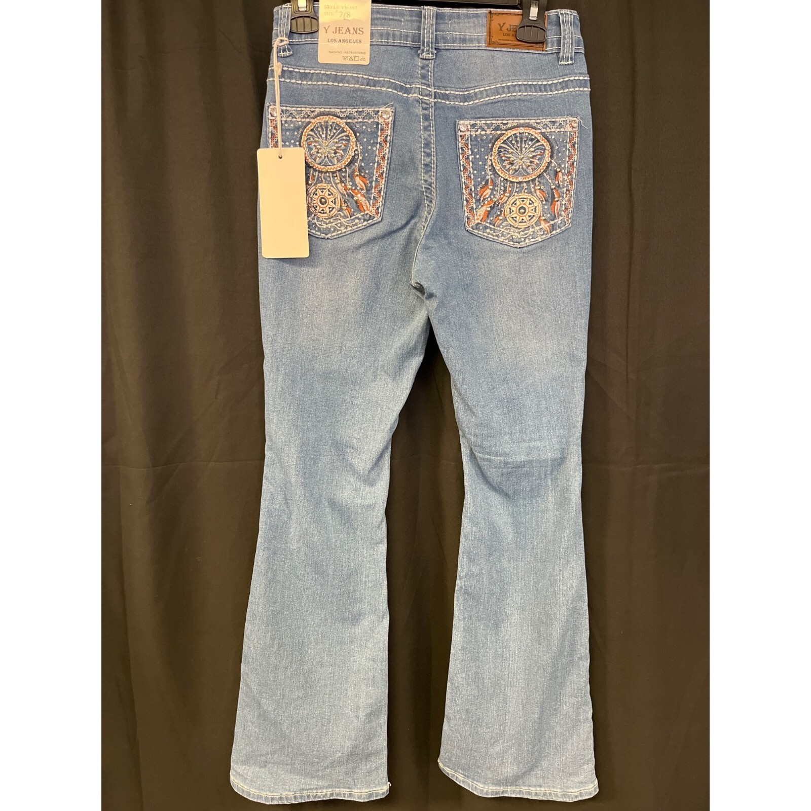 Y Jeans Women’s Blue Jeans/Bootcut Size 7/8 SKU 5382
