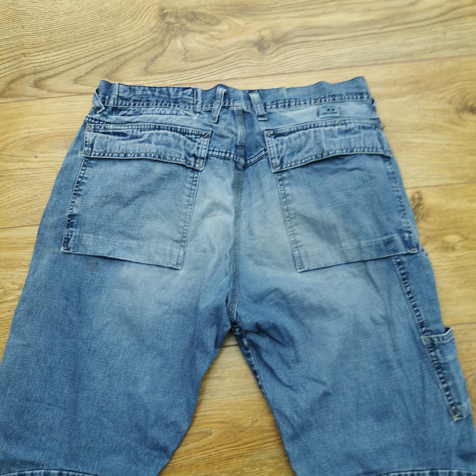 Diesel Type 63 Carpenter Jeans Mens W32 L32 Blue Work Utility Relaxed Fit Loose