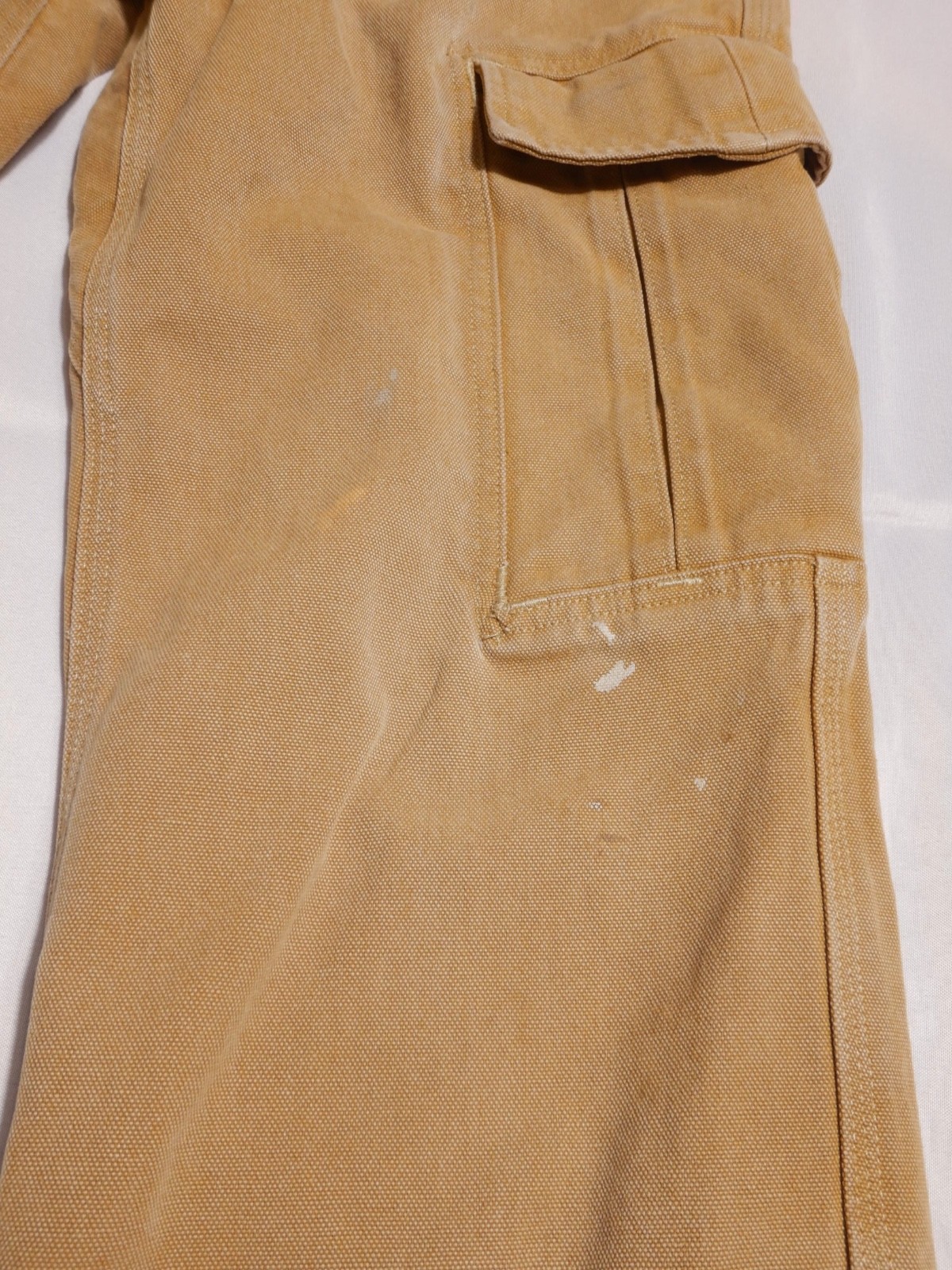 Patagonia IRON FORGE Hemp Canvas Cargo Pants FLAWS Coriander Size 32 X 33