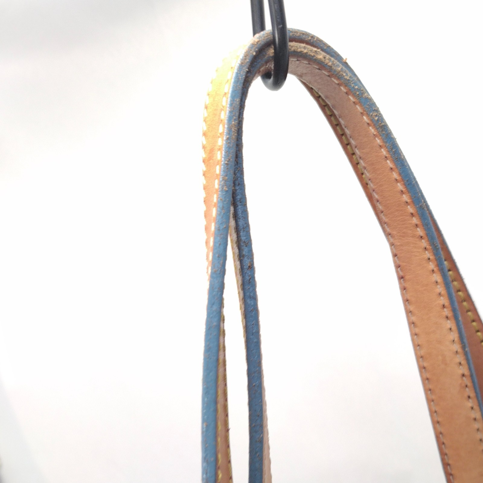 Y2K Vintage Dooney & Bourke Multi Color DB Rainbow Logo Tassel Satchel Purse
