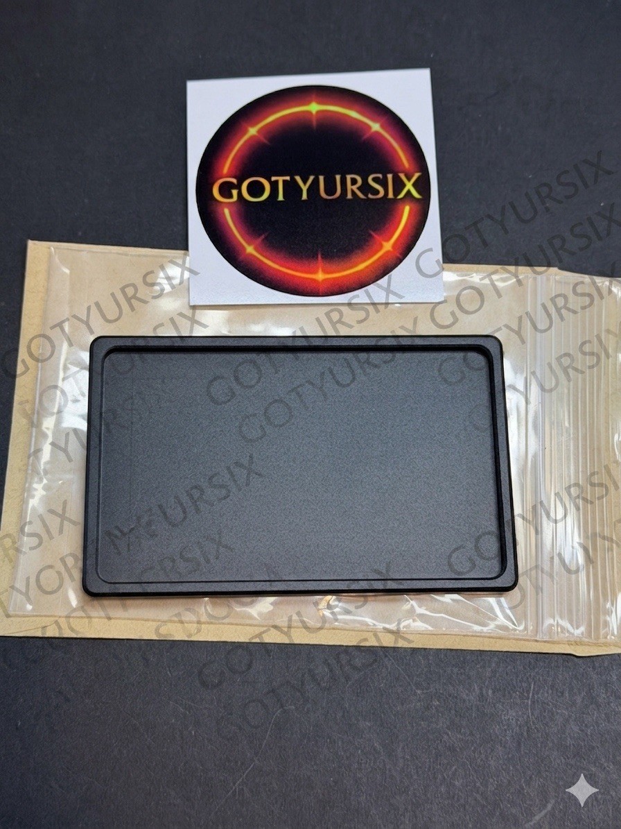 ALUMINUM (UNBRANDED) COIN TRAY-FITS ALL RIDGE & “RIDGE STYLE” WALLETS-FREE SHIP