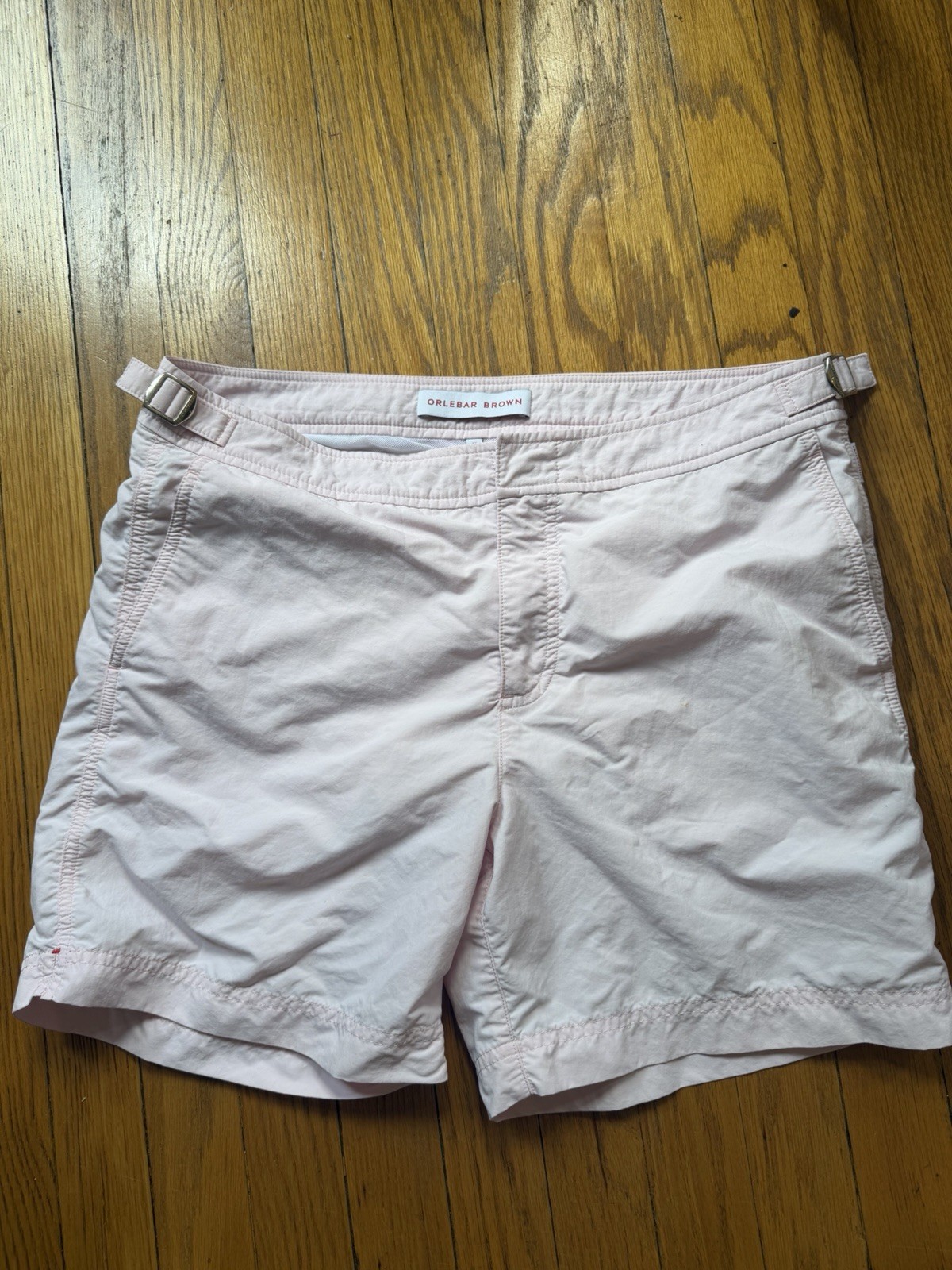 ORLEBAR BROWN O.B. Classic Bulldog Short Light Pink Swim Shorts Mens 33