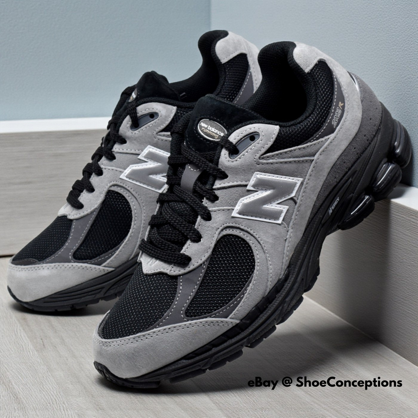 New Balance 2002R Gray Black U2002RM Men’s Sizes NEW