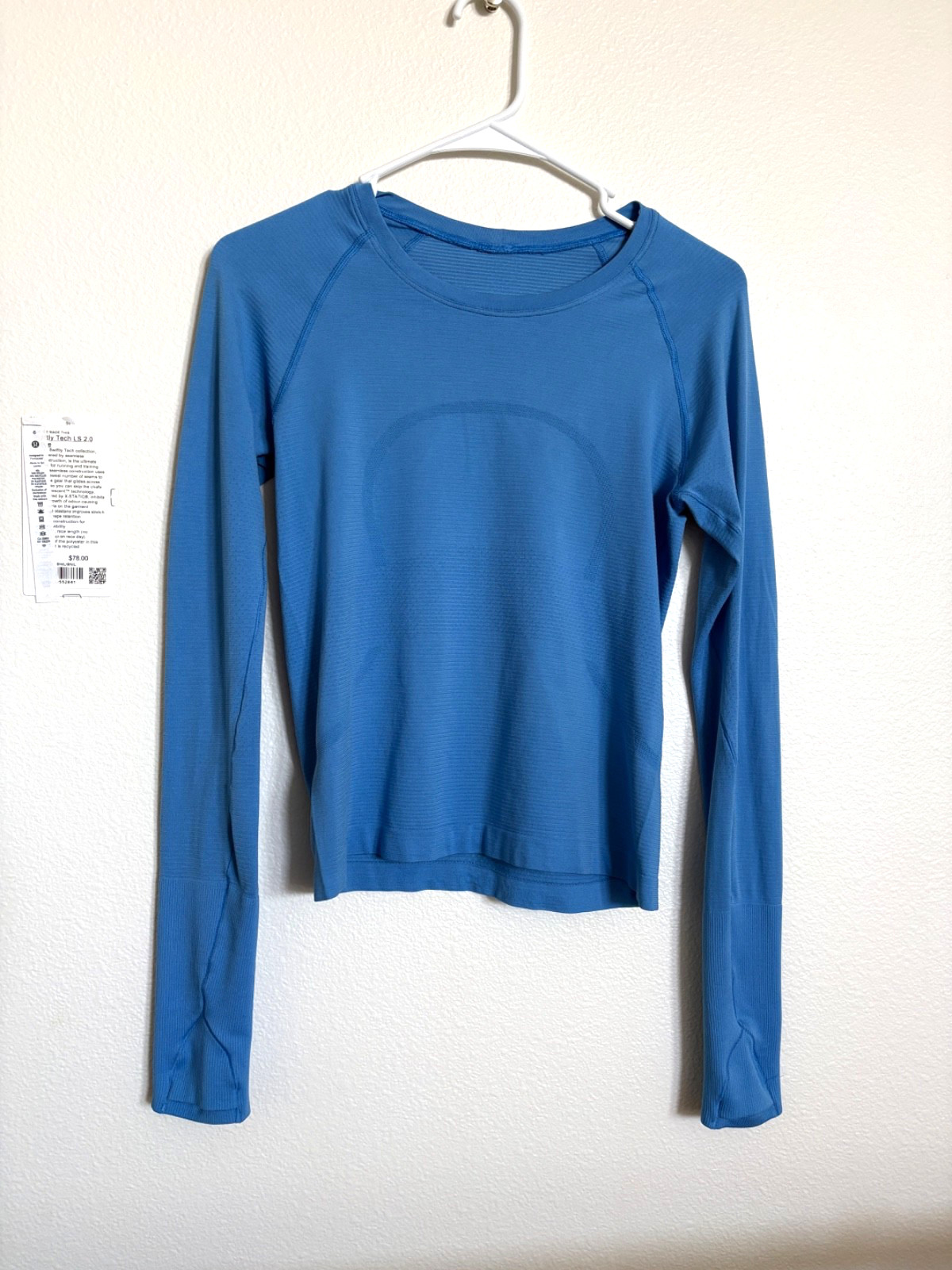 Lululemon Swiftly Tech 2.0 Race sz 6 Blue Nile