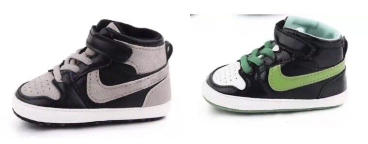 2PC Bundle Deal Baby Soft Sole Shoe Size 1 Ages 0-12 Months. Infant, Toddler