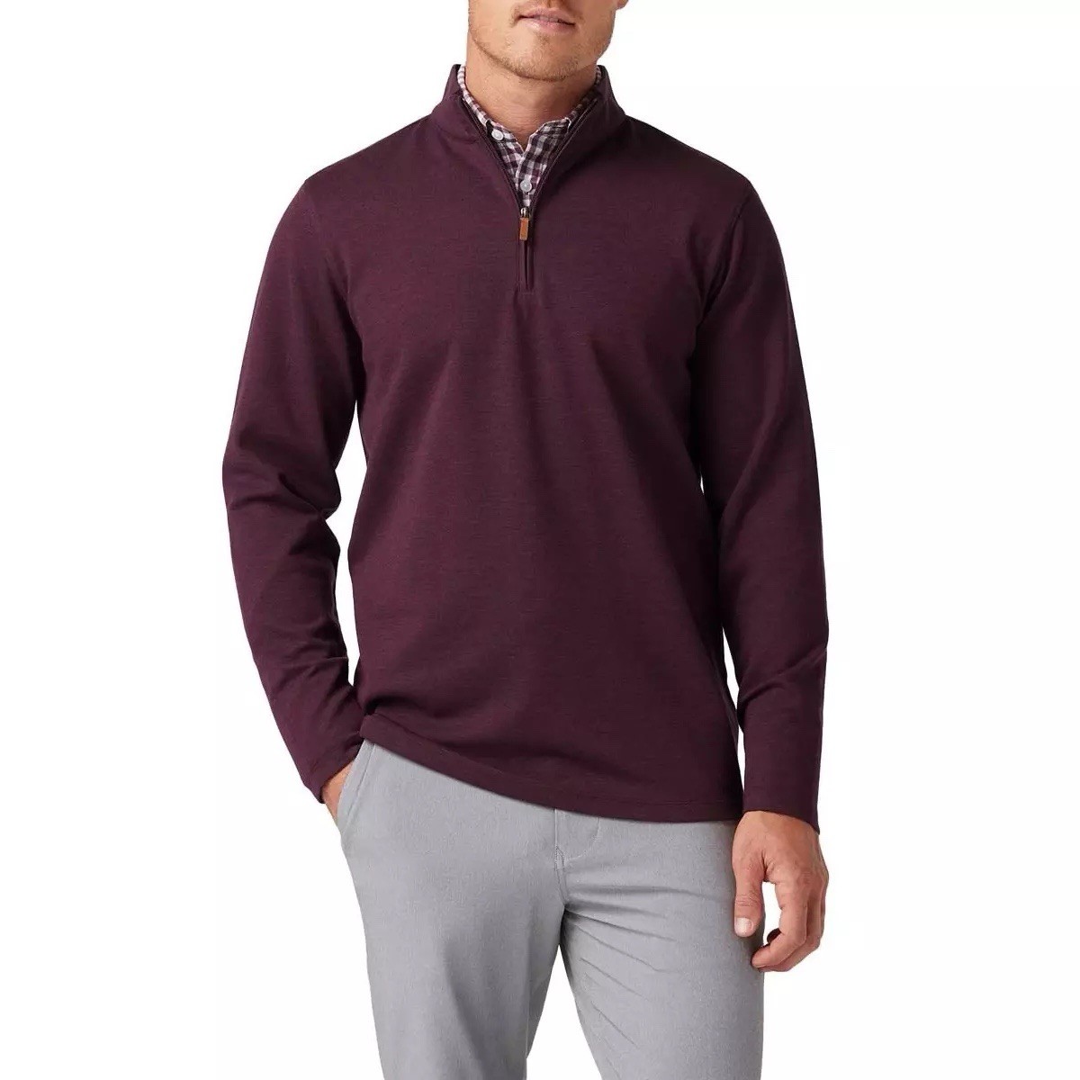 Mizzen+Main Sweater ProFlex Quarter Zip Pullover ~You Choose Color and Size $138